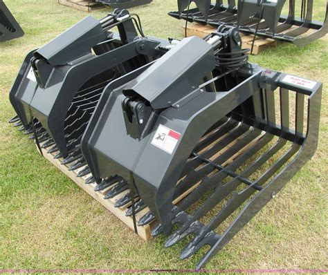 Skid Steer Grapple Bucket For Sale 